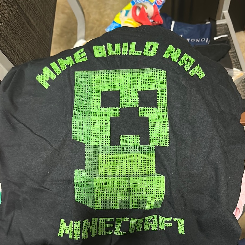 Creeper Black and Green Short Sleeve Tee